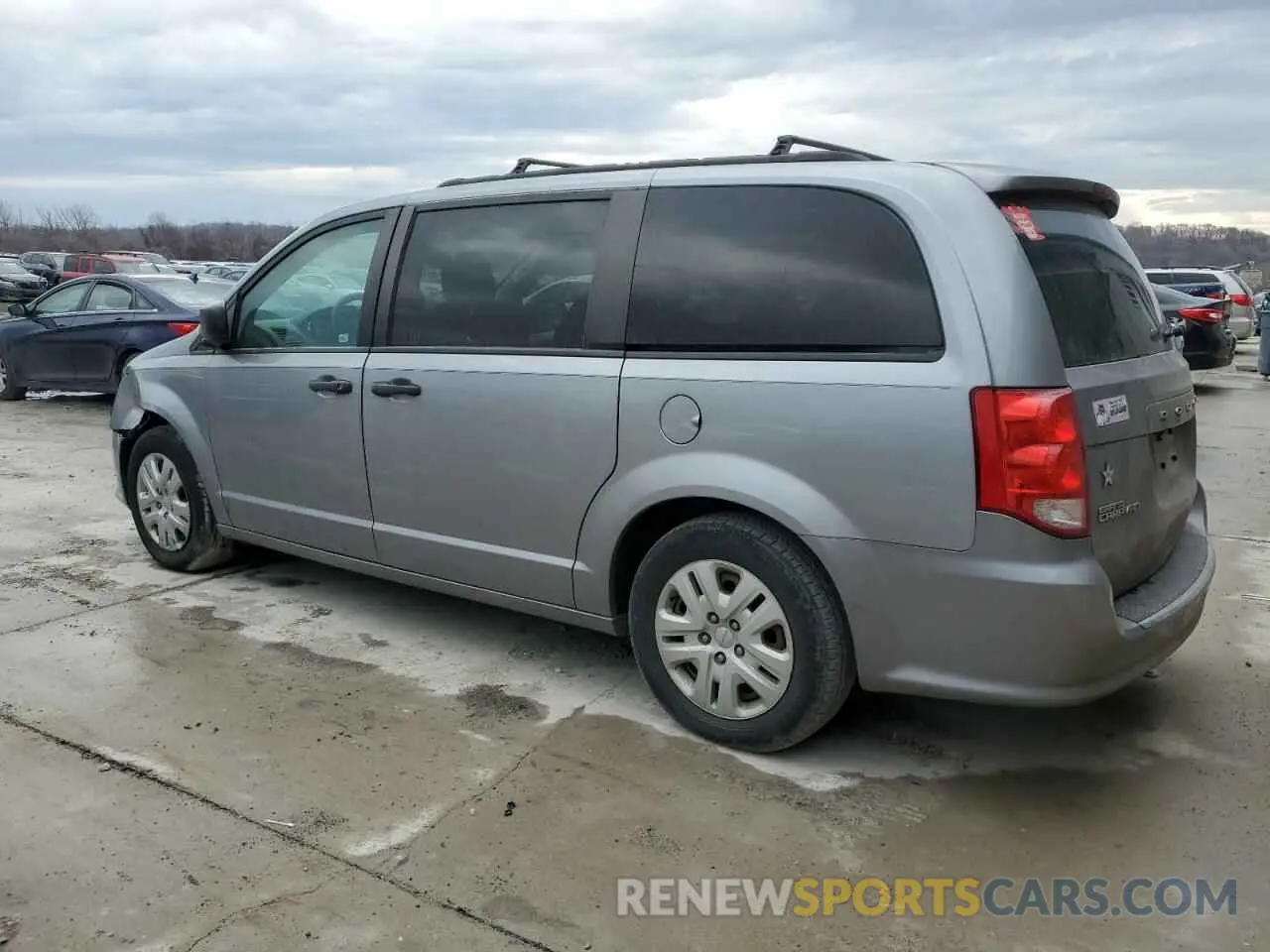 2 Photograph of a damaged car 2C4RDGBG2KR777707 DODGE CARAVAN 2019