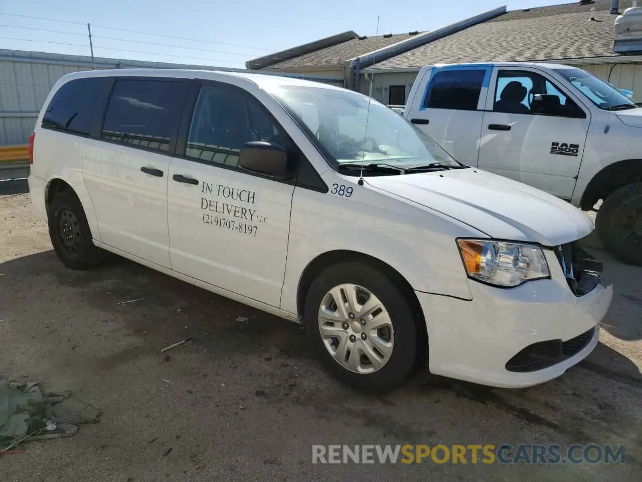 4 Photograph of a damaged car 2C4RDGBG2KR794670 DODGE CARAVAN 2019