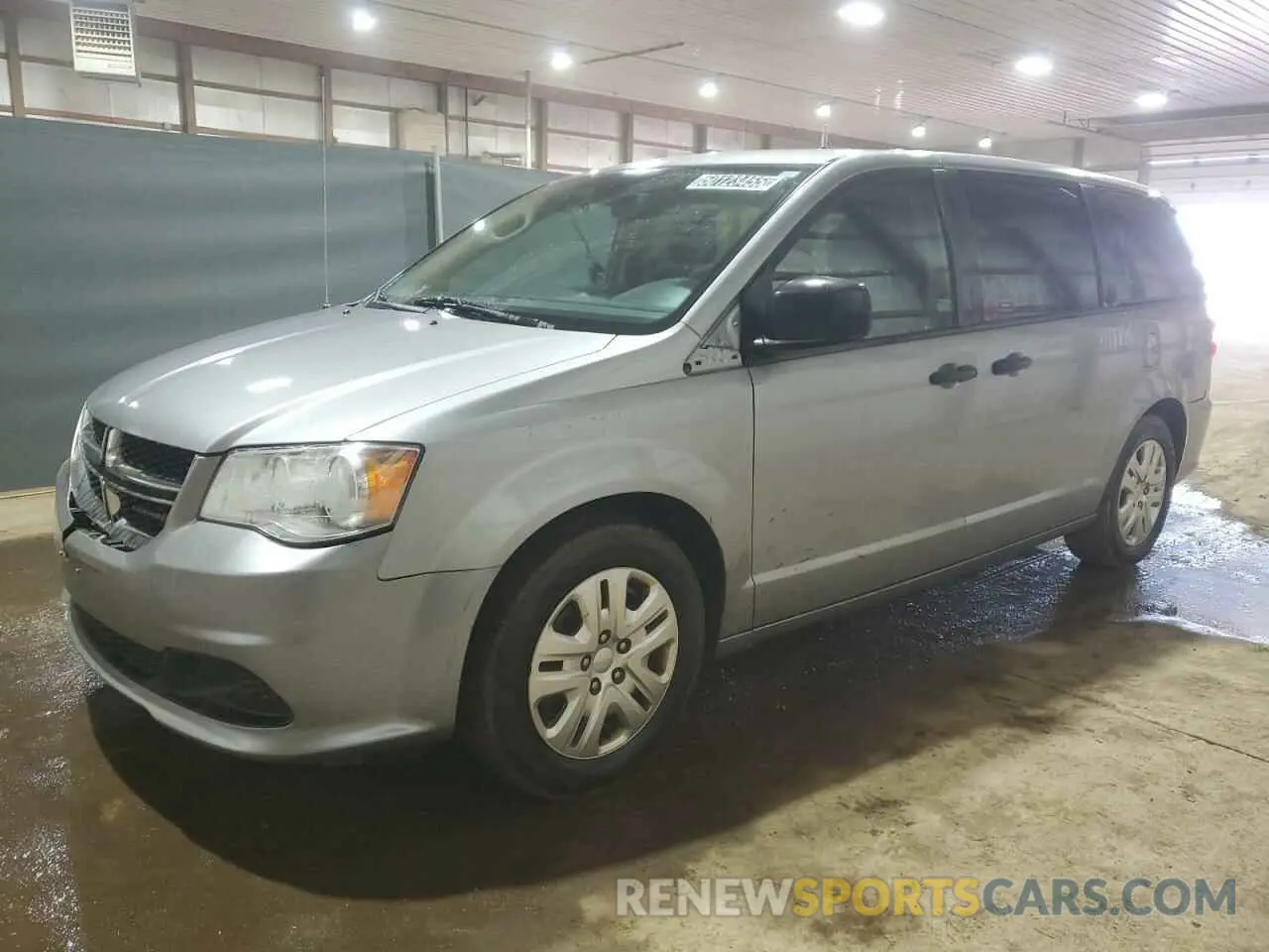 1 Photograph of a damaged car 2C4RDGBG2KR798668 DODGE CARAVAN 2019