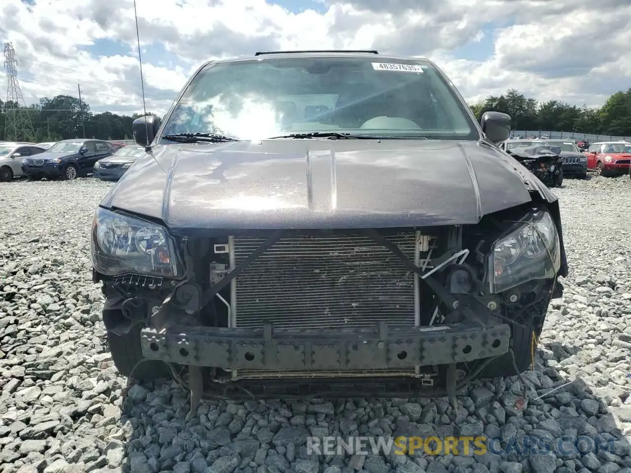 5 Photograph of a damaged car 2C4RDGBG3KR509233 DODGE CARAVAN 2019