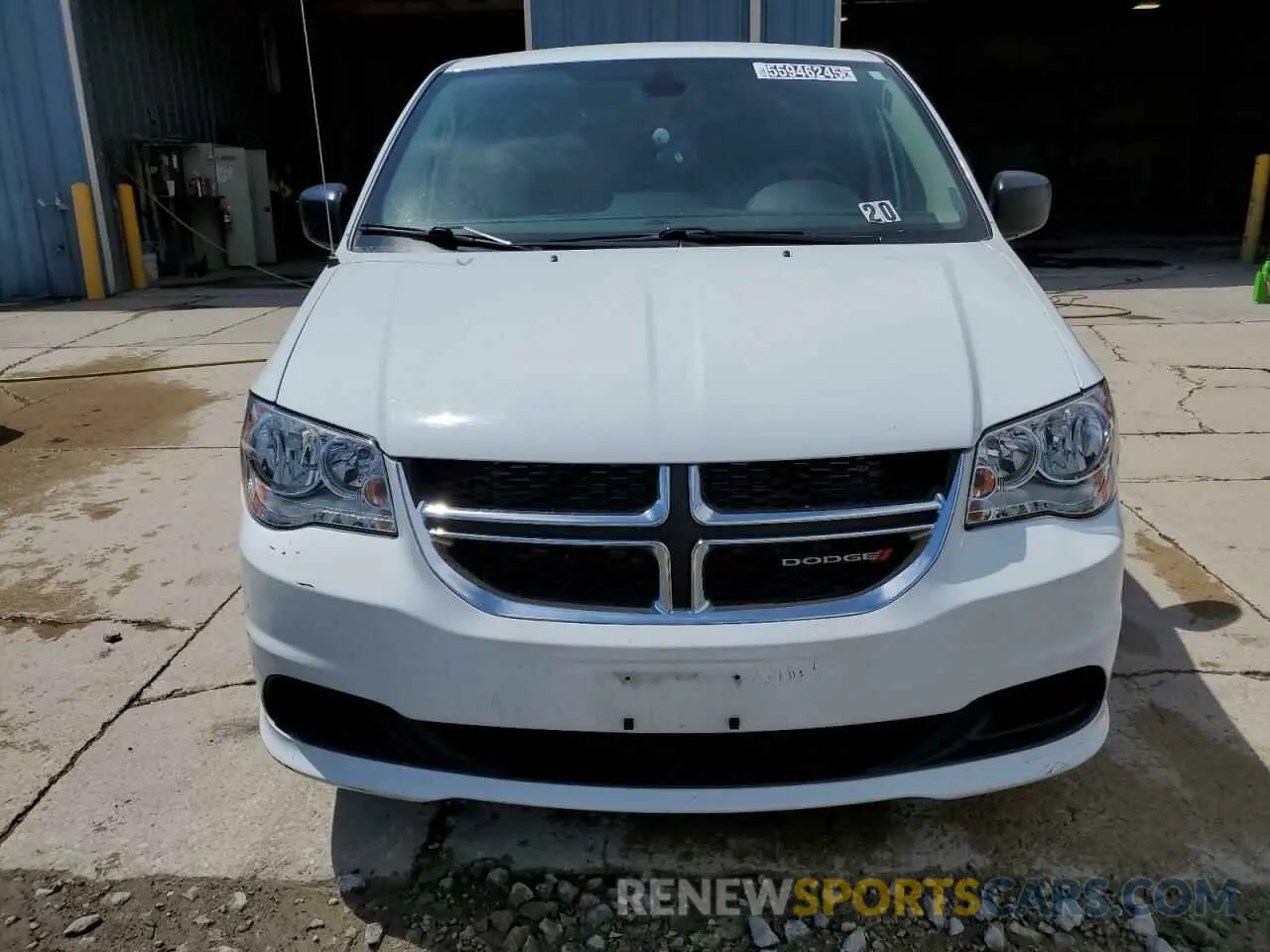 5 Photograph of a damaged car 2C4RDGBG3KR701364 DODGE CARAVAN 2019
