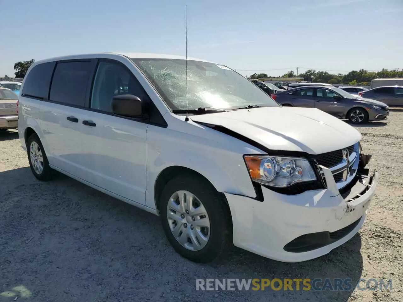 4 Photograph of a damaged car 2C4RDGBG3KR798999 DODGE CARAVAN 2019