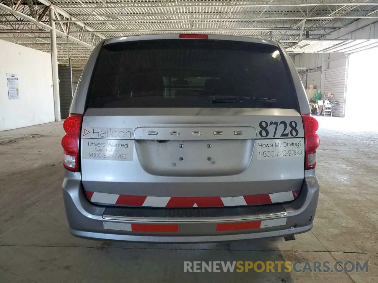 6 Photograph of a damaged car 2C4RDGBG4KR648965 DODGE CARAVAN 2019