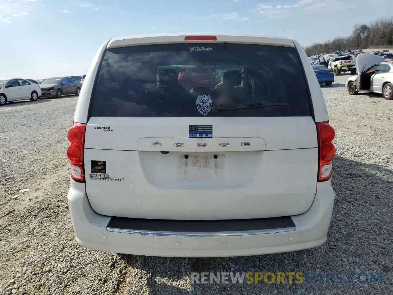 6 Photograph of a damaged car 2C4RDGBG5KR500257 DODGE CARAVAN 2019