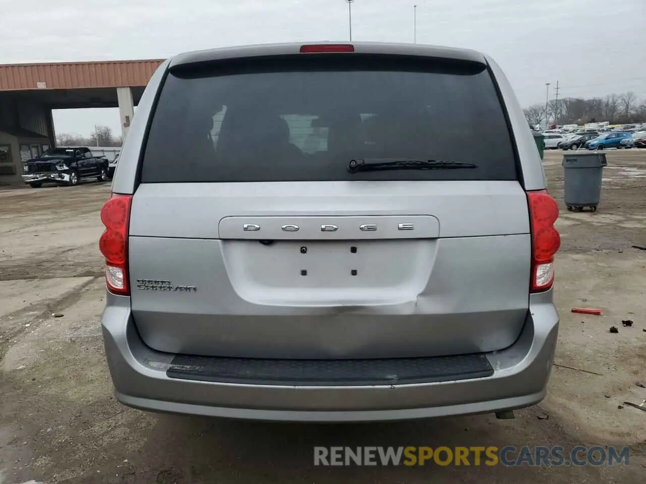 6 Photograph of a damaged car 2C4RDGBG5KR540760 DODGE CARAVAN 2019