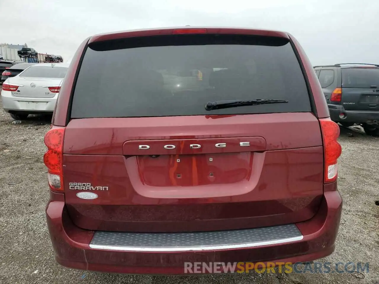 6 Photograph of a damaged car 2C4RDGBG6KR501692 DODGE CARAVAN 2019