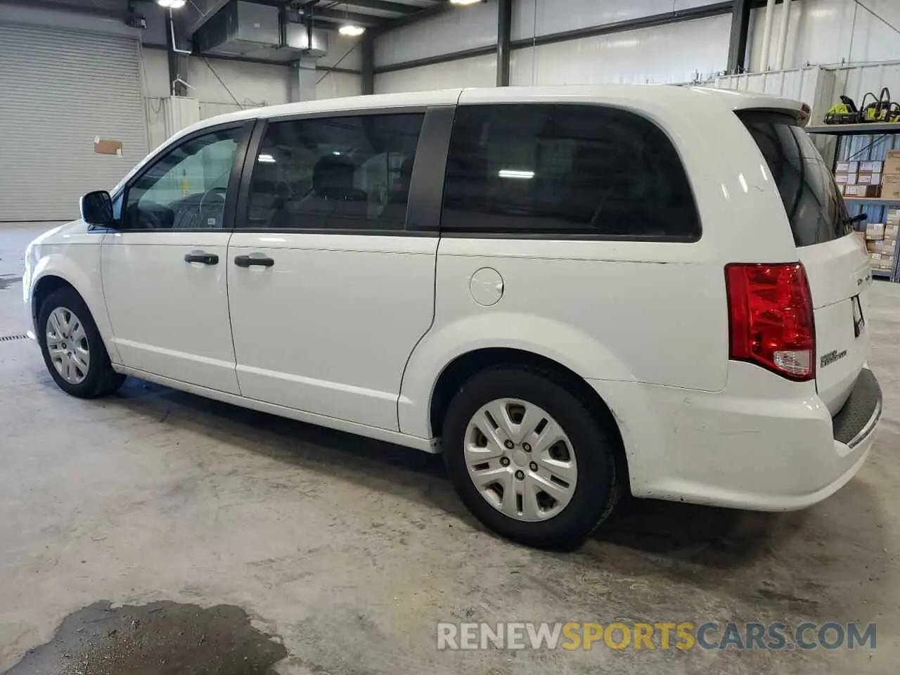 2 Photograph of a damaged car 2C4RDGBG6KR527273 DODGE CARAVAN 2019
