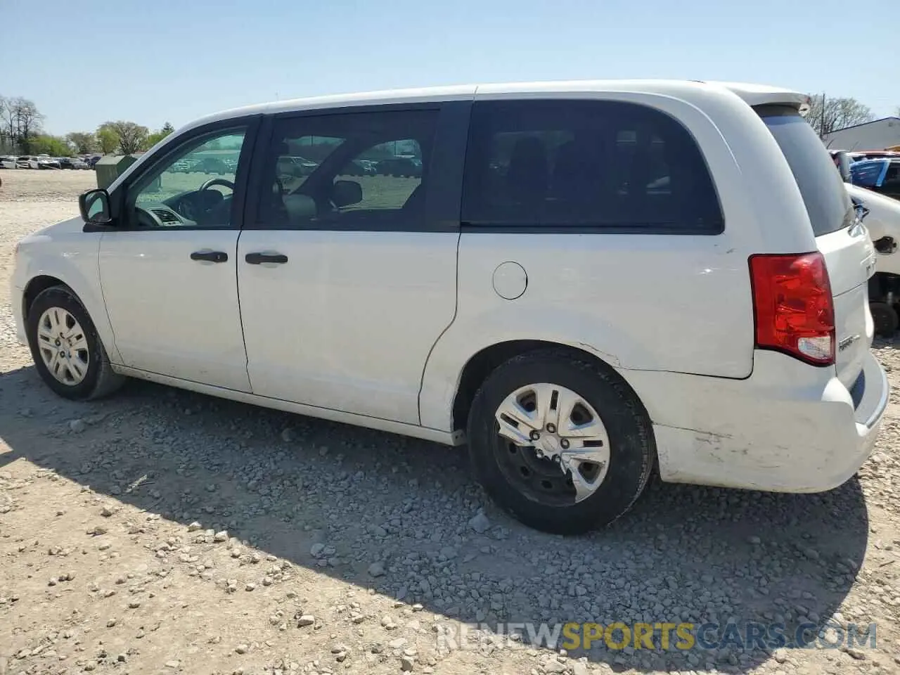 2 Photograph of a damaged car 2C4RDGBG6KR527953 DODGE CARAVAN 2019