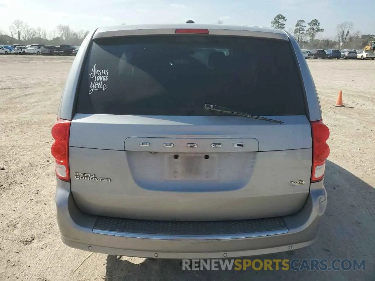 6 Photograph of a damaged car 2C4RDGBG6KR558524 DODGE CARAVAN 2019