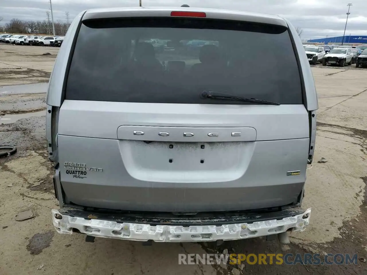 6 Photograph of a damaged car 2C4RDGBG6KR583830 DODGE CARAVAN 2019