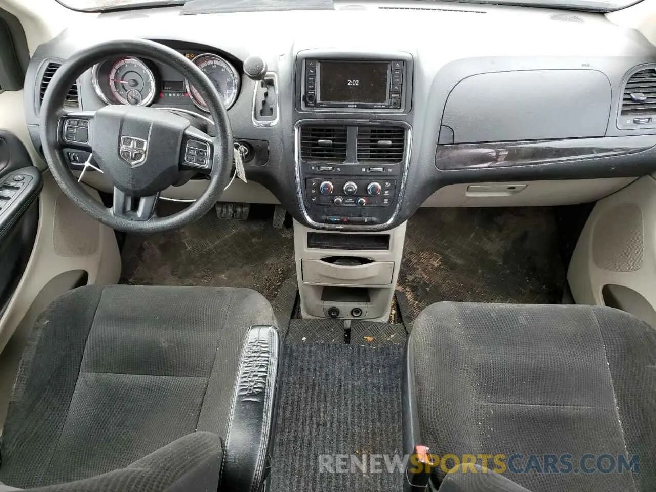 8 Photograph of a damaged car 2C4RDGBG6KR583830 DODGE CARAVAN 2019