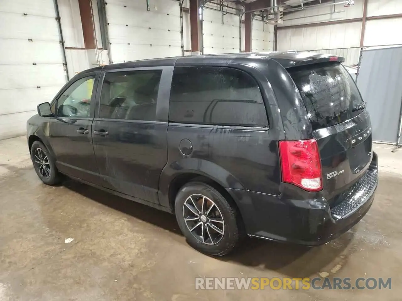 2 Photograph of a damaged car 2C4RDGBG6KR584380 DODGE CARAVAN 2019