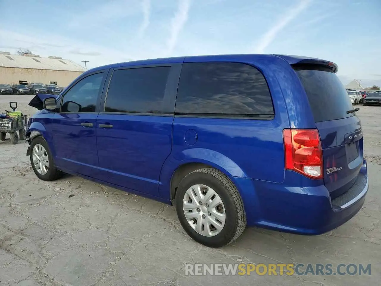 2 Photograph of a damaged car 2C4RDGBG7KR501992 DODGE CARAVAN 2019