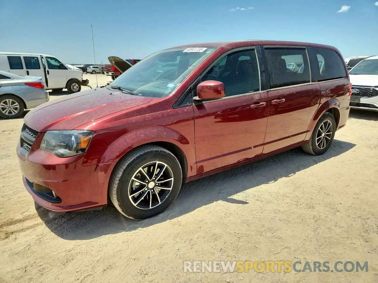 1 Photograph of a damaged car 2C4RDGBG7KR551520 DODGE CARAVAN 2019
