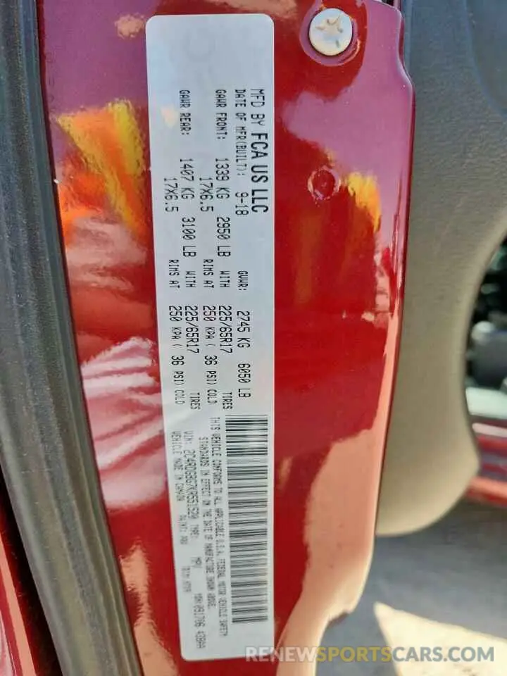 13 Photograph of a damaged car 2C4RDGBG7KR551520 DODGE CARAVAN 2019