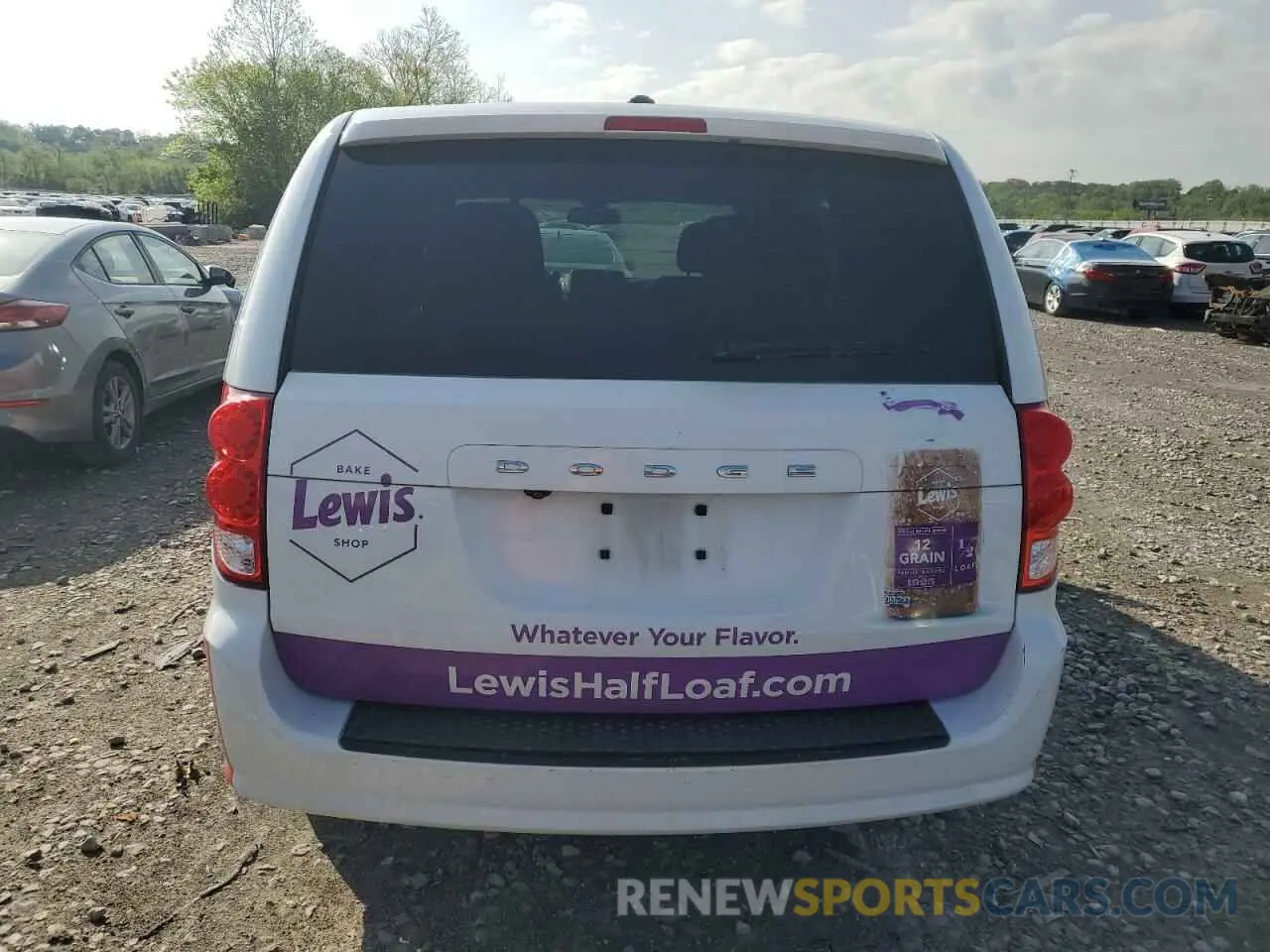 6 Photograph of a damaged car 2C4RDGBG8KR596577 DODGE CARAVAN 2019