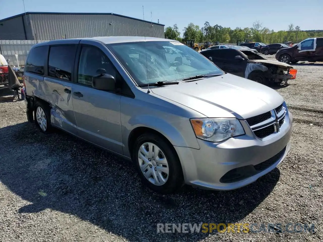 4 Photograph of a damaged car 2C4RDGBG8KR641551 DODGE CARAVAN 2019