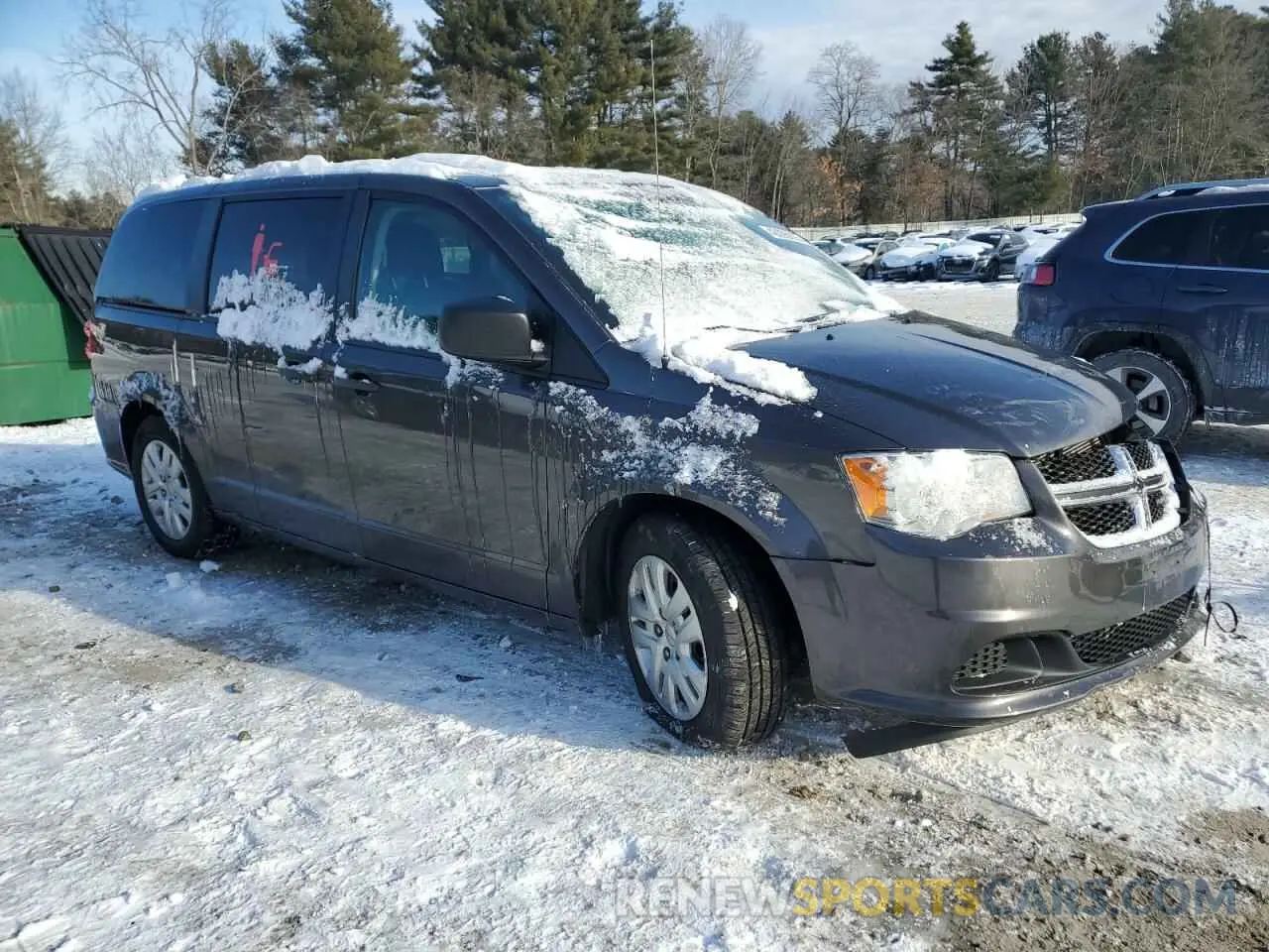 4 Photograph of a damaged car 2C4RDGBG8KR704535 DODGE CARAVAN 2019