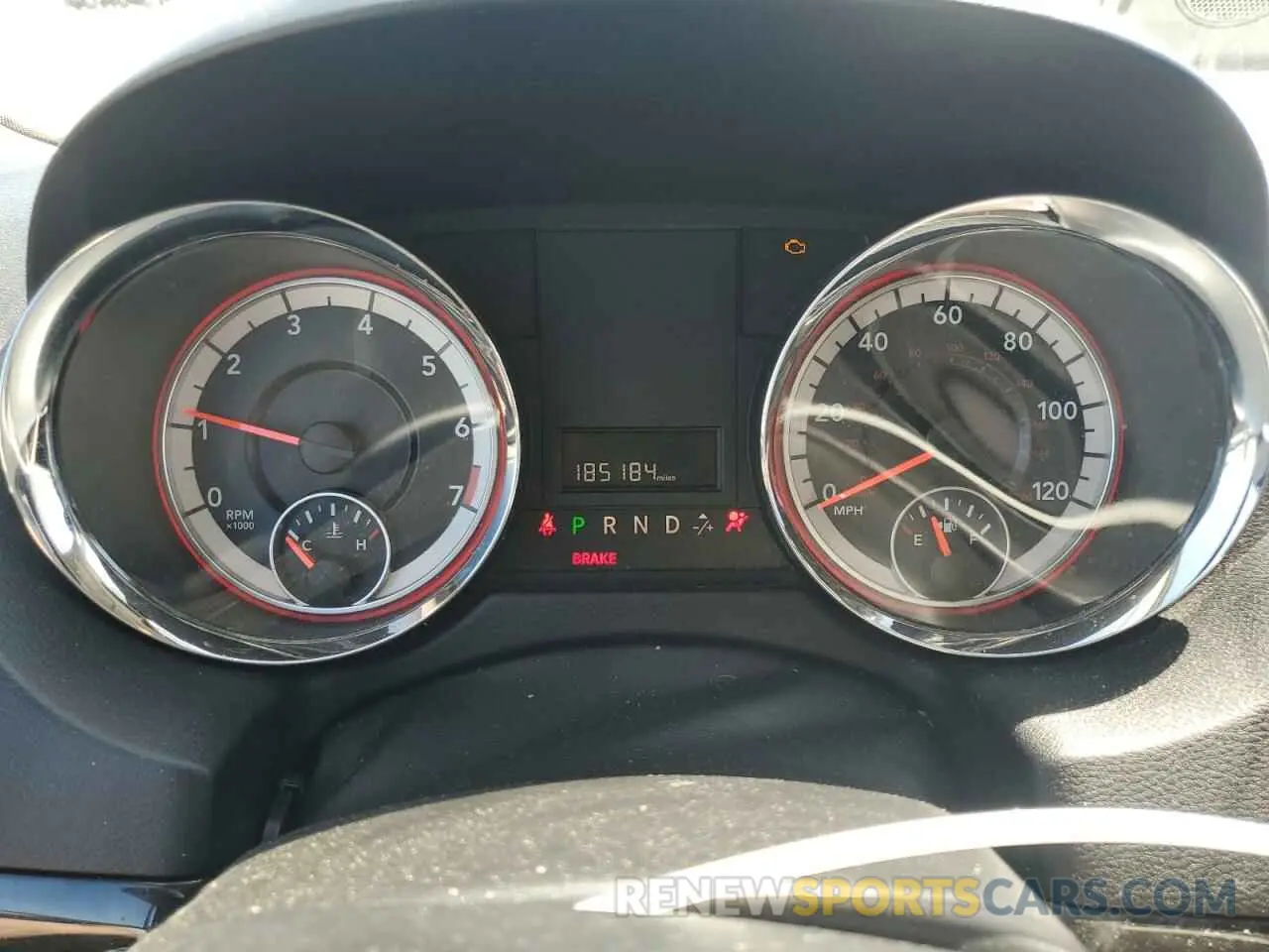 9 Photograph of a damaged car 2C4RDGBG9KR794407 DODGE CARAVAN 2019