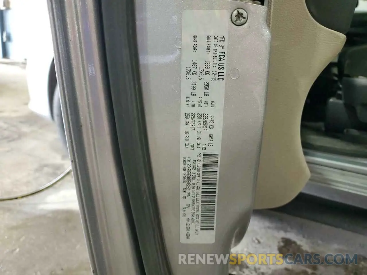 13 Photograph of a damaged car 2C4RDGBG9KR805292 DODGE CARAVAN 2019