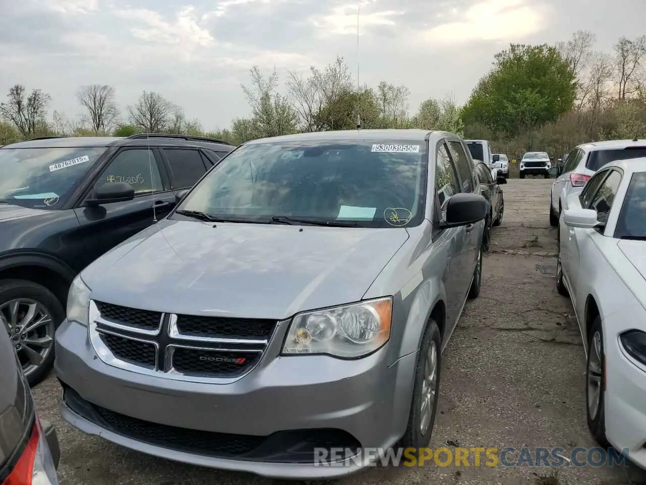 5 Photograph of a damaged car 2C4RDGBG9KR805292 DODGE CARAVAN 2019