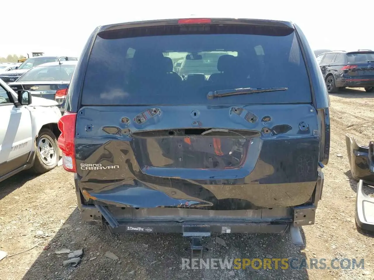 6 Photograph of a damaged car 2C4RDGBG9KR805440 DODGE CARAVAN 2019
