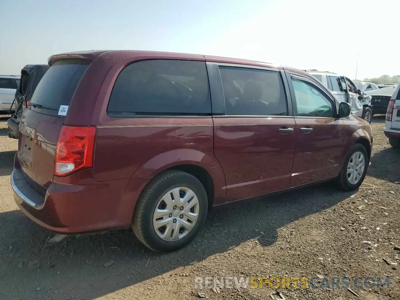 3 Photograph of a damaged car 2C4RDGBGXKR539202 DODGE CARAVAN 2019