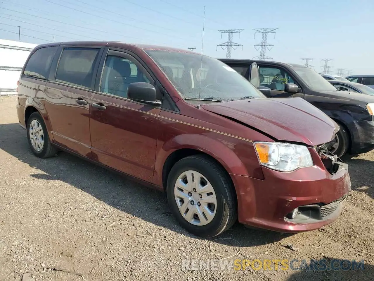 4 Photograph of a damaged car 2C4RDGBGXKR539202 DODGE CARAVAN 2019