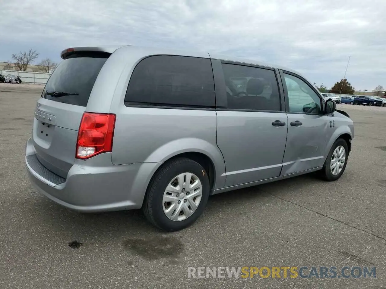3 Photograph of a damaged car 2C4RDGBGXKR642247 DODGE CARAVAN 2019