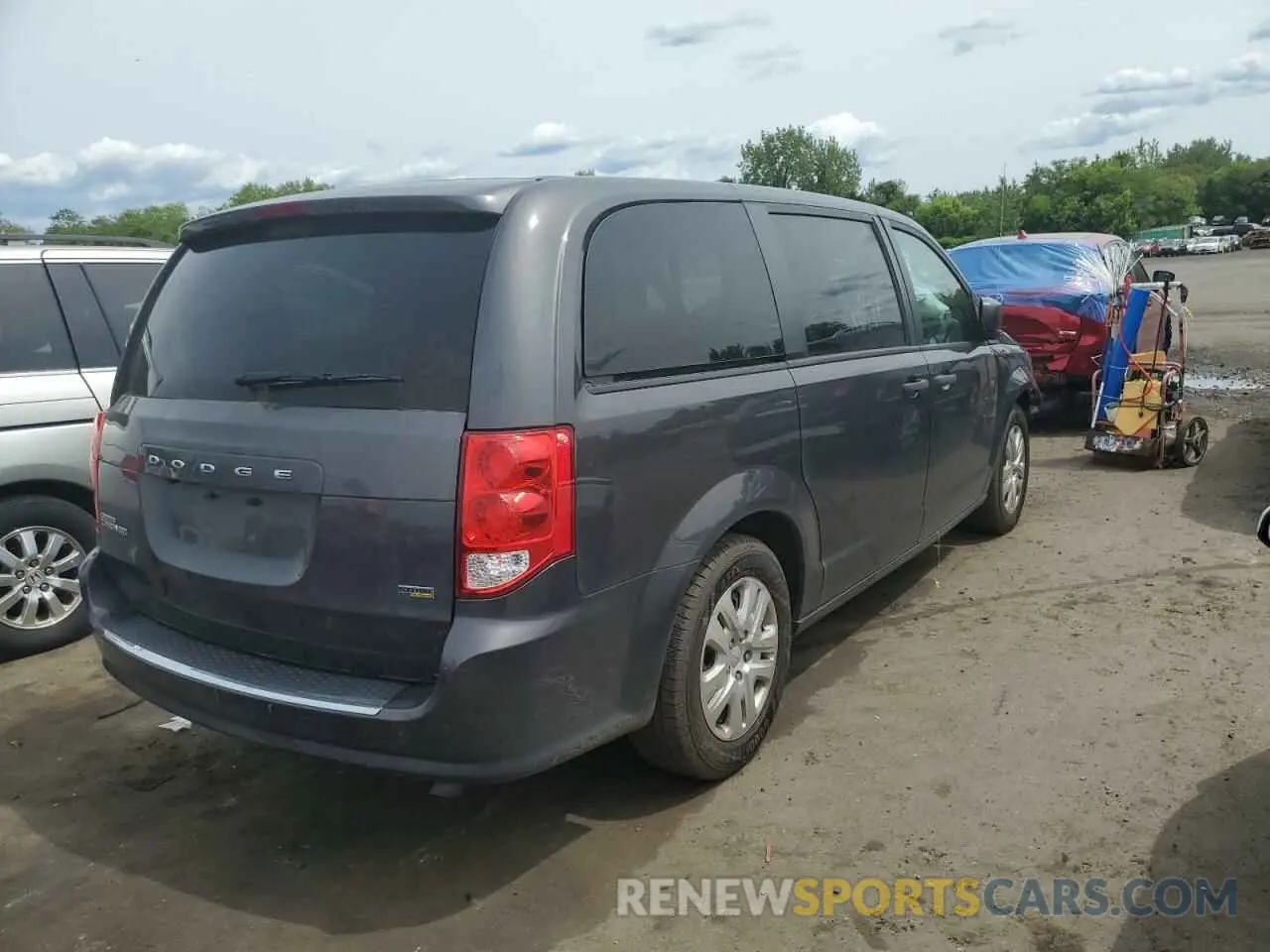 3 Photograph of a damaged car 2C4RDGBGXKR654673 DODGE CARAVAN 2019