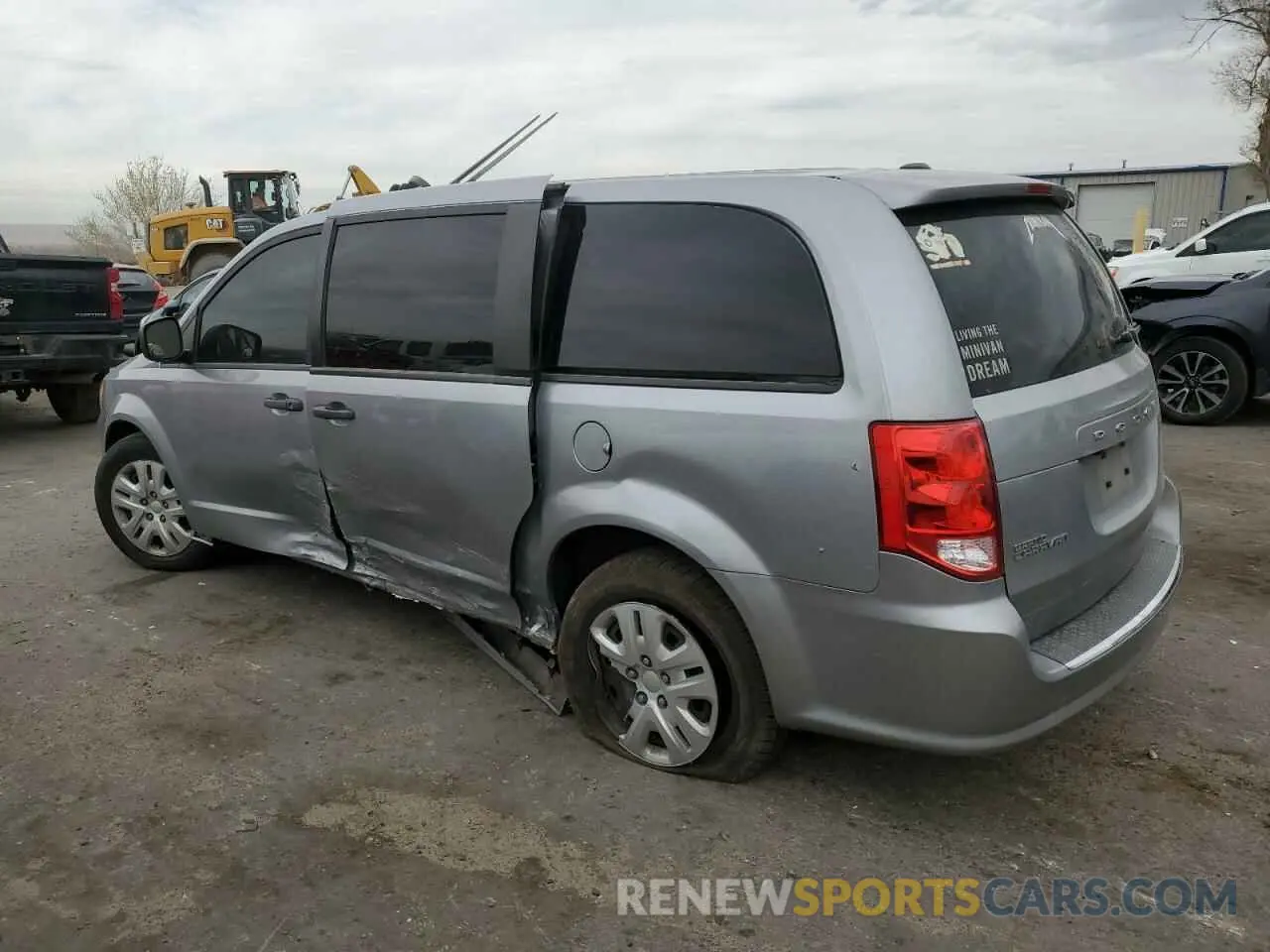 2 Photograph of a damaged car 2C4RDGBGXKR664894 DODGE CARAVAN 2019