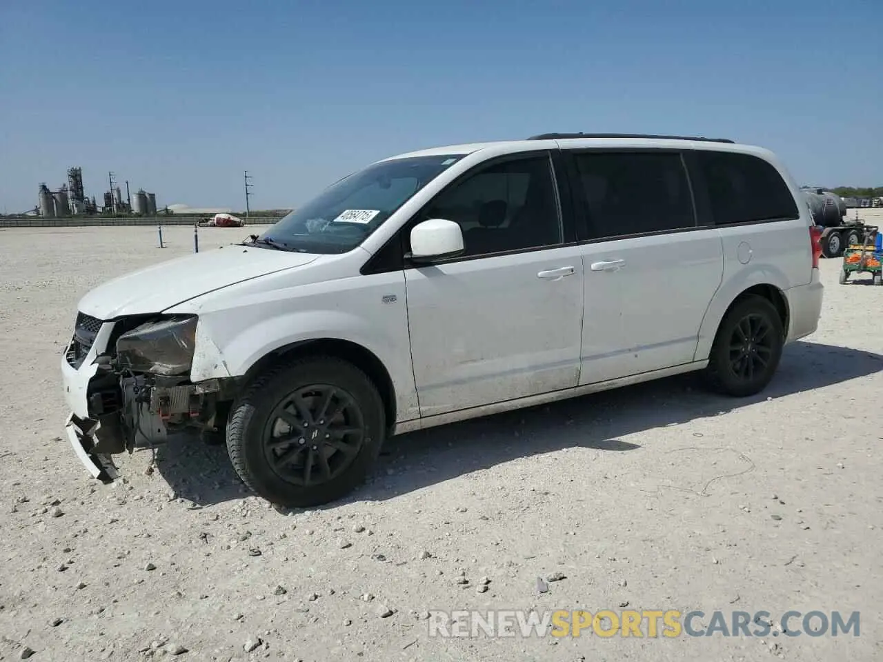 1 Photograph of a damaged car 2C4RDGBGXKR780533 DODGE CARAVAN 2019