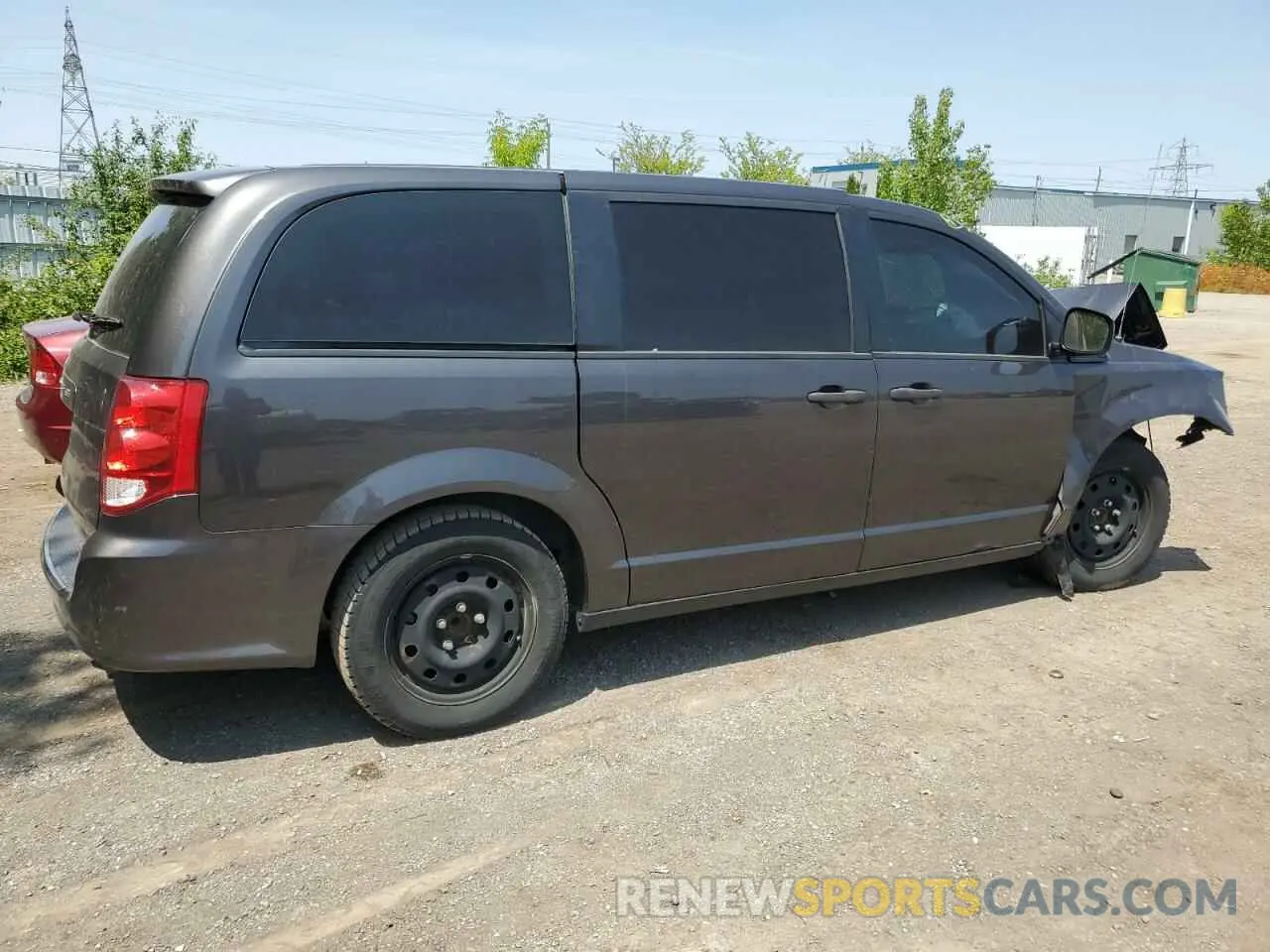 3 Photograph of a damaged car 2C4RDGBGXKR792813 DODGE CARAVAN 2019