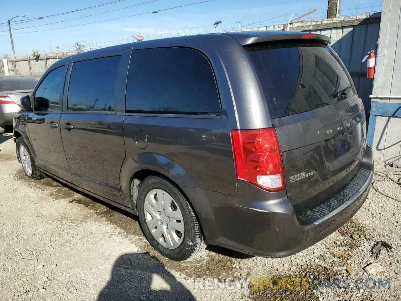 2 Photograph of a damaged car 2C4RDGBGXKR794075 DODGE CARAVAN 2019