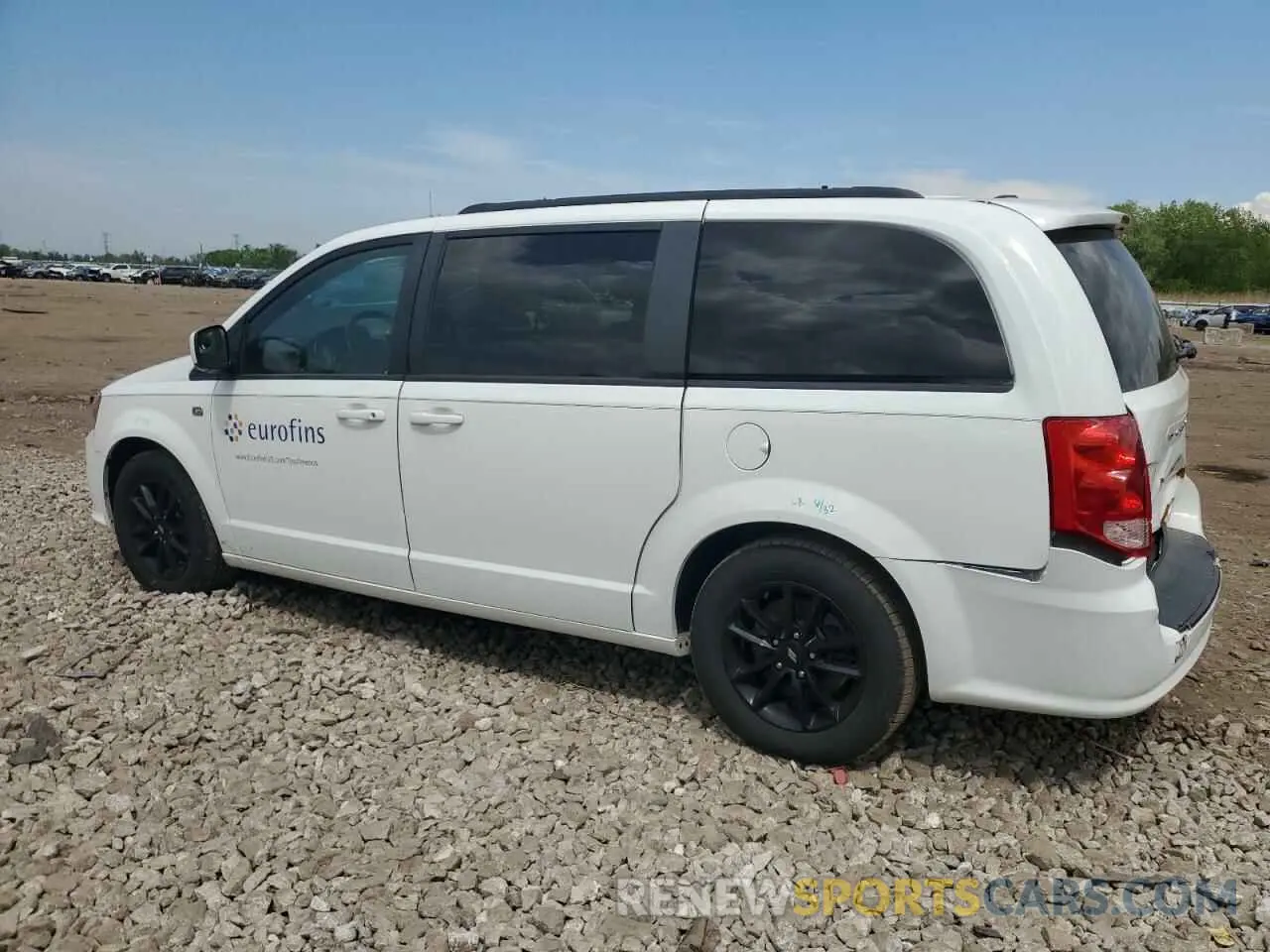 2 Photograph of a damaged car 2C4RDGBGXKR796571 DODGE CARAVAN 2019