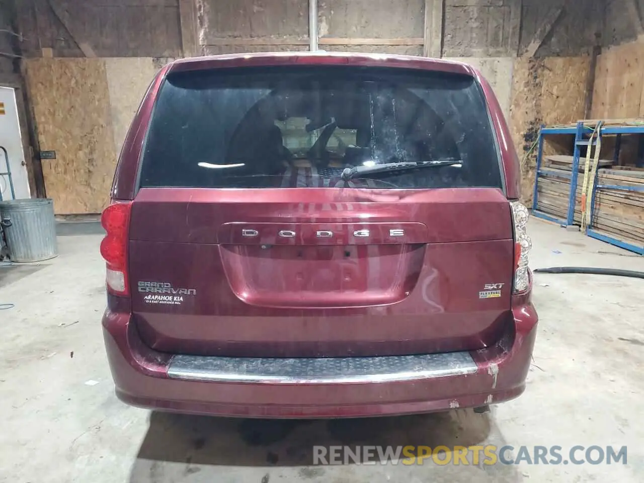 6 Photograph of a damaged car 2C4RDGCG0KR642921 DODGE CARAVAN 2019