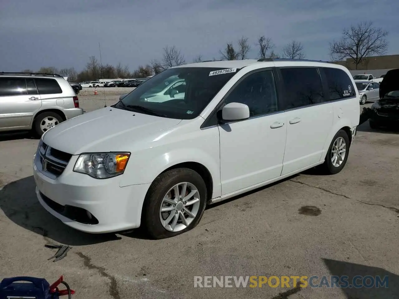 1 Photograph of a damaged car 2C4RDGCG0KR772049 DODGE CARAVAN 2019