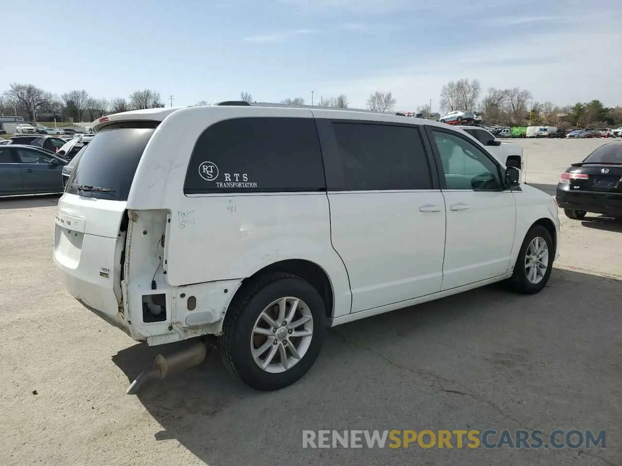 3 Photograph of a damaged car 2C4RDGCG0KR772049 DODGE CARAVAN 2019