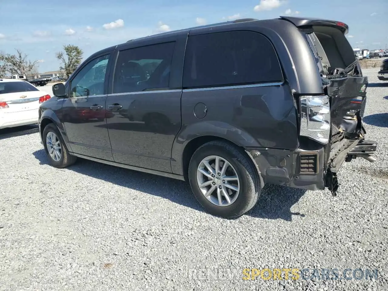 2 Photograph of a damaged car 2C4RDGCG0KR786808 DODGE CARAVAN 2019