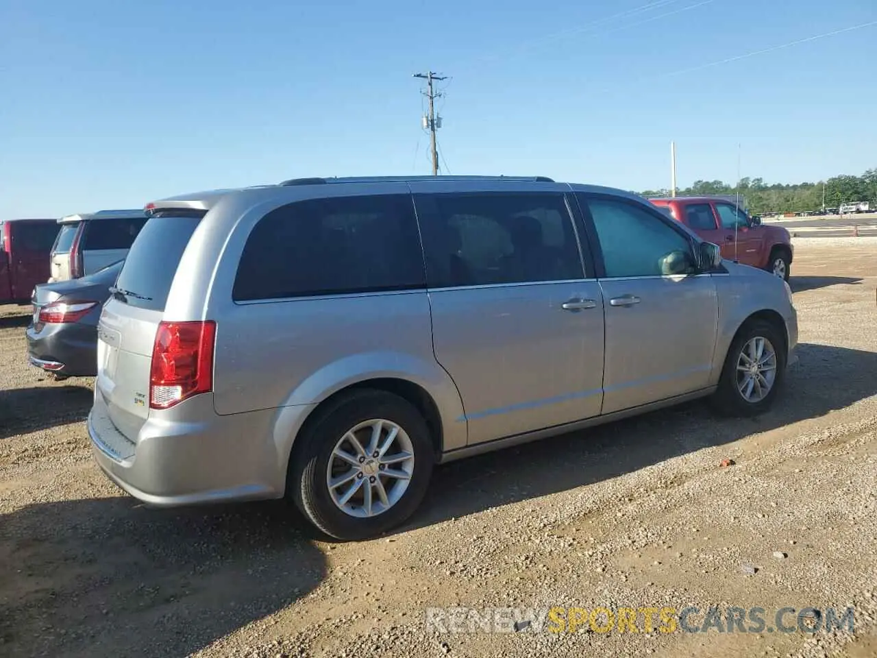 3 Photograph of a damaged car 2C4RDGCG1KR545405 DODGE CARAVAN 2019