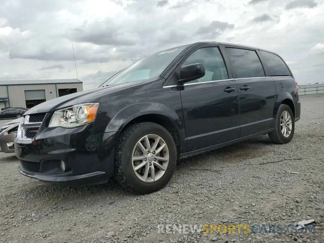 1 Photograph of a damaged car 2C4RDGCG1KR622029 DODGE CARAVAN 2019