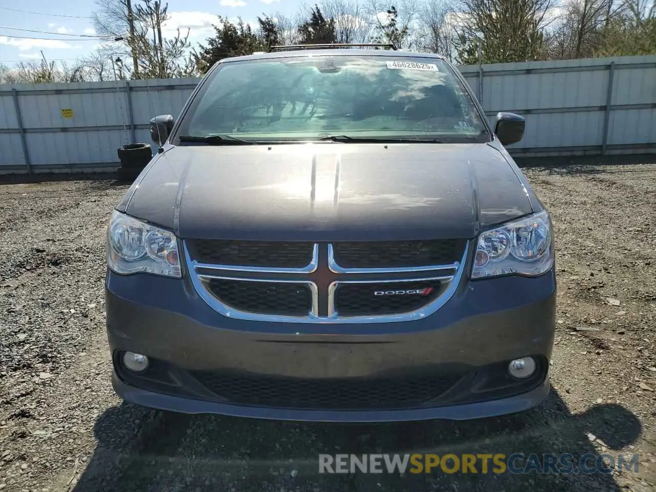 5 Photograph of a damaged car 2C4RDGCG1KR737035 DODGE CARAVAN 2019