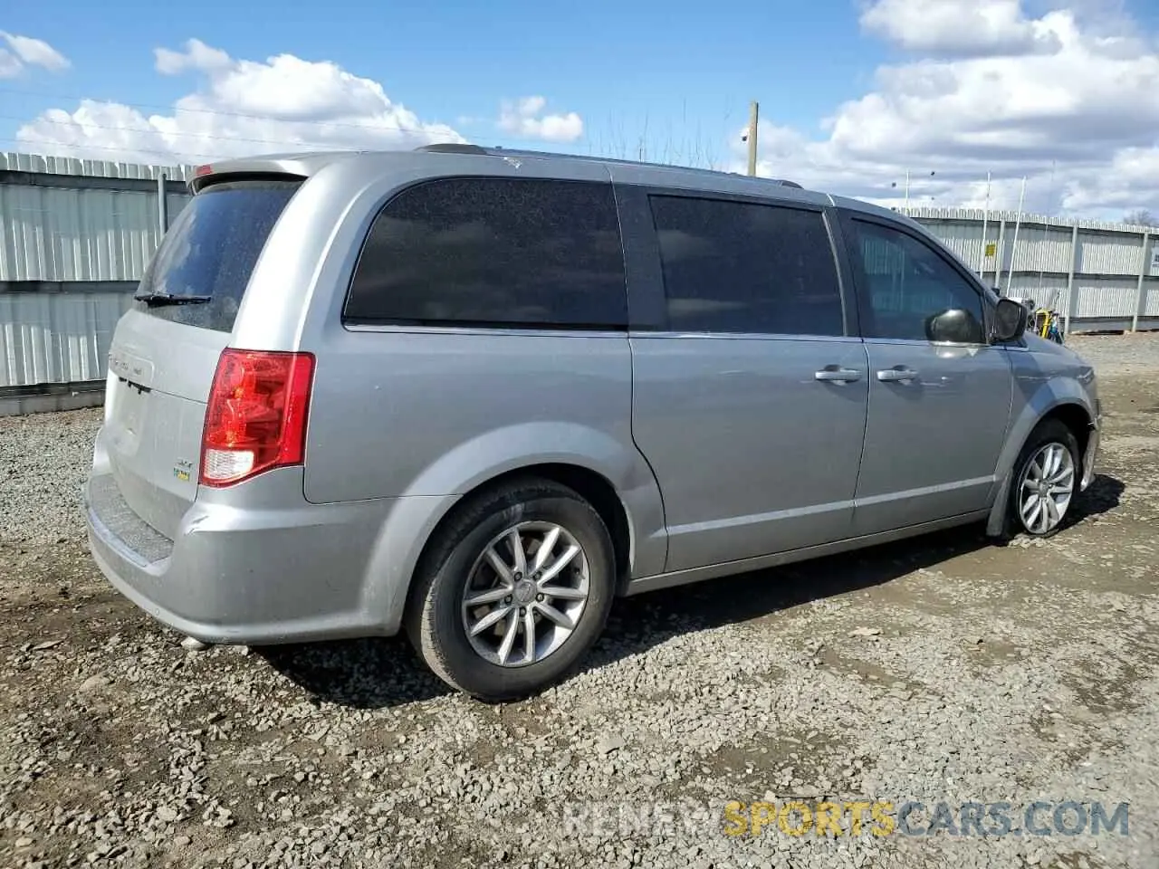 3 Photograph of a damaged car 2C4RDGCG1KR739142 DODGE CARAVAN 2019