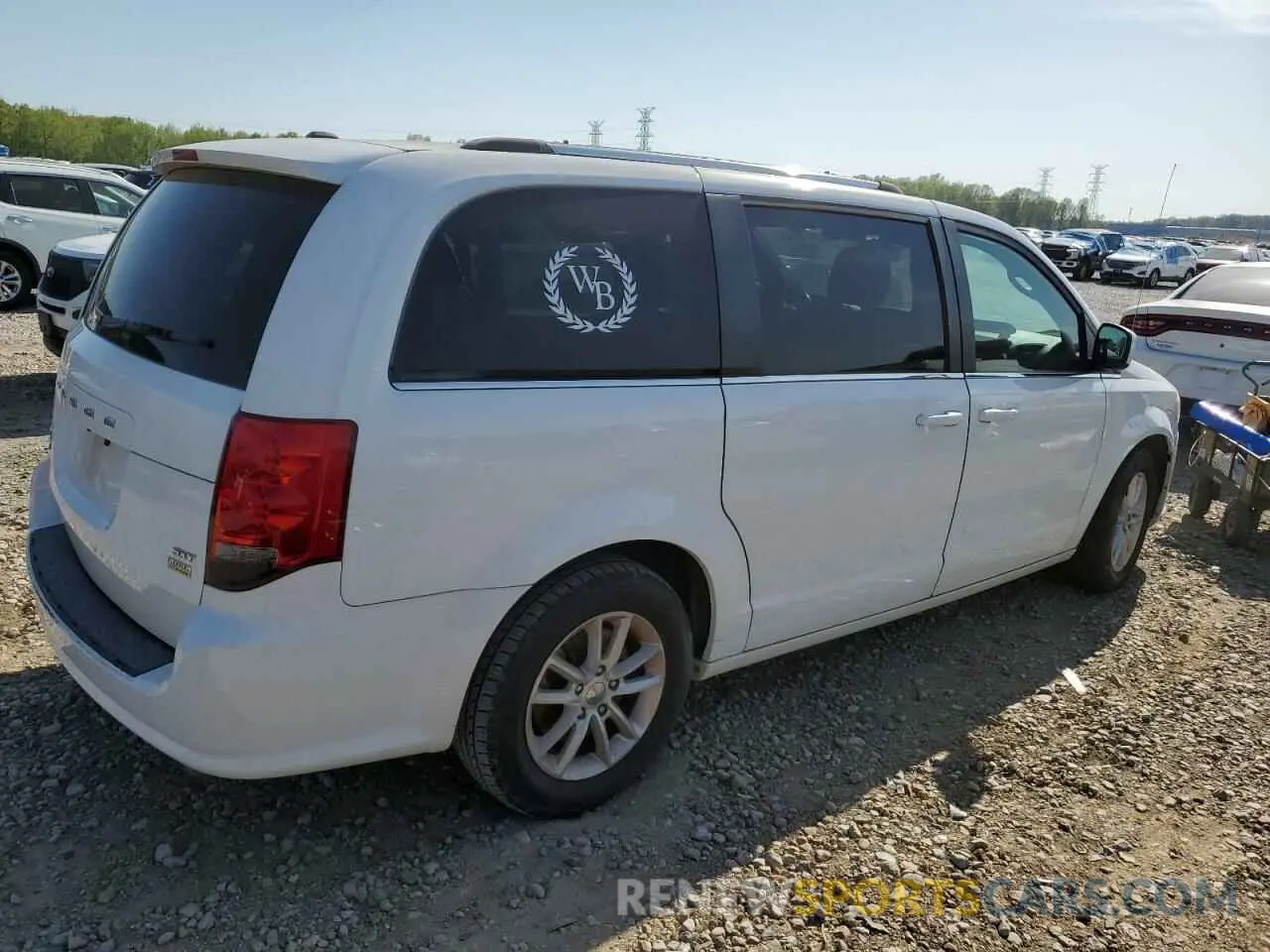 3 Photograph of a damaged car 2C4RDGCG1KR752652 DODGE CARAVAN 2019