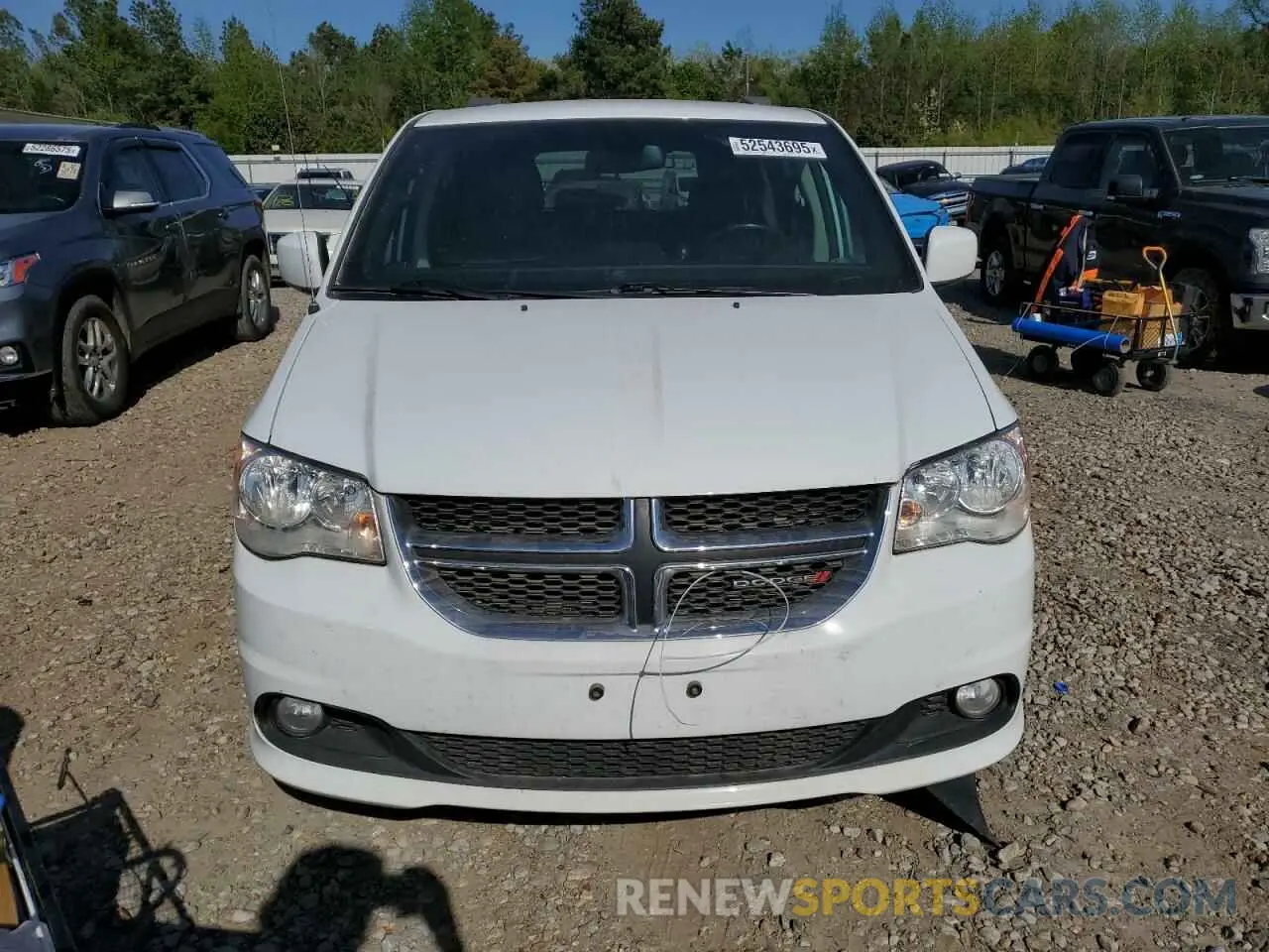 5 Photograph of a damaged car 2C4RDGCG1KR752652 DODGE CARAVAN 2019