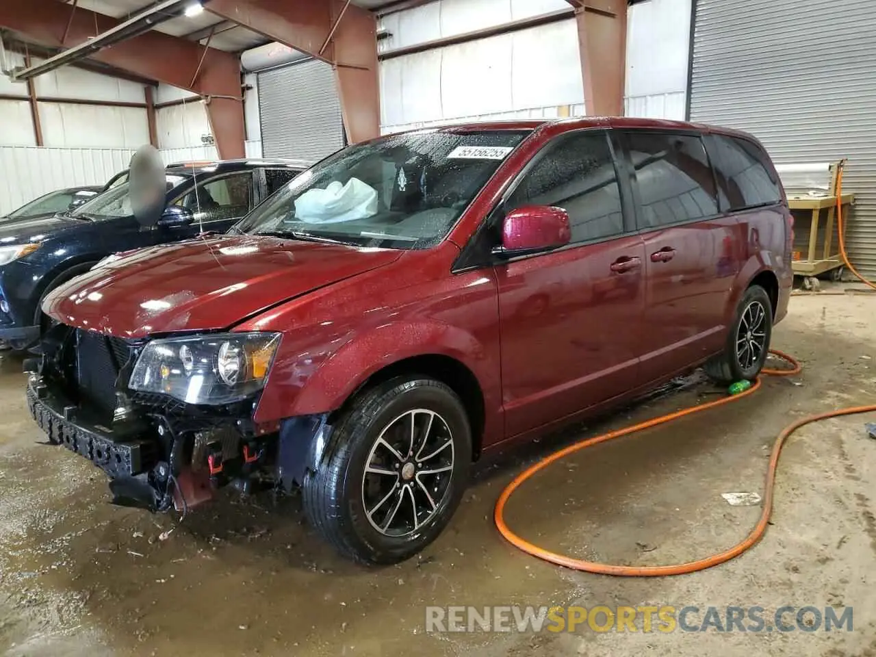 1 Photograph of a damaged car 2C4RDGCG2KR502269 DODGE CARAVAN 2019