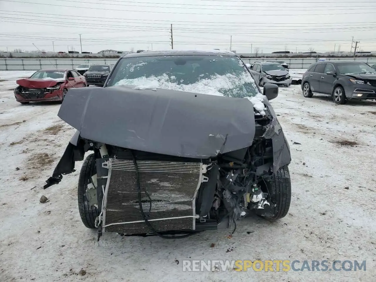 5 Photograph of a damaged car 2C4RDGCG2KR580583 DODGE CARAVAN 2019