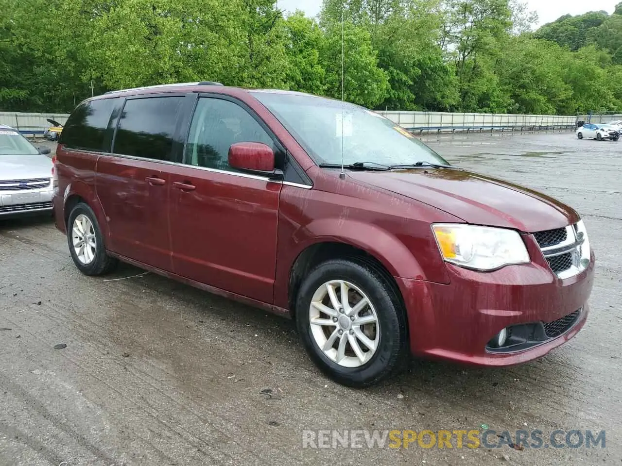 4 Photograph of a damaged car 2C4RDGCG2KR758914 DODGE CARAVAN 2019