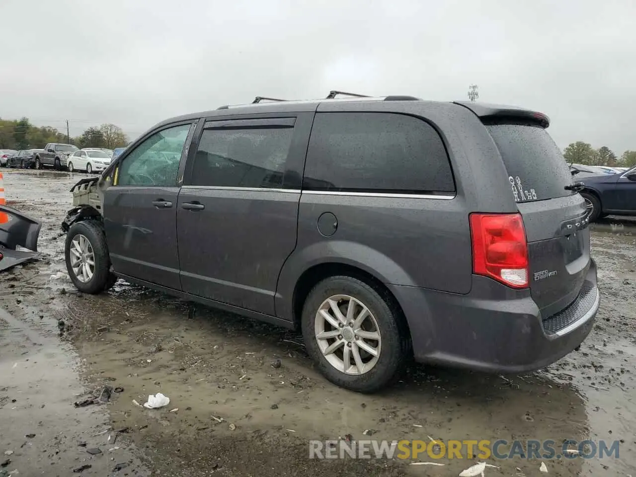 2 Photograph of a damaged car 2C4RDGCG3KR679543 DODGE CARAVAN 2019