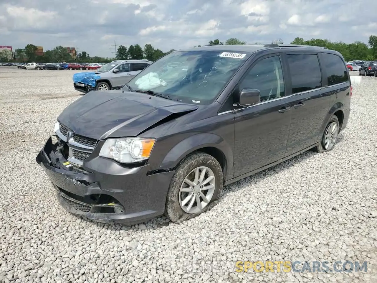 1 Photograph of a damaged car 2C4RDGCG3KR788150 DODGE CARAVAN 2019